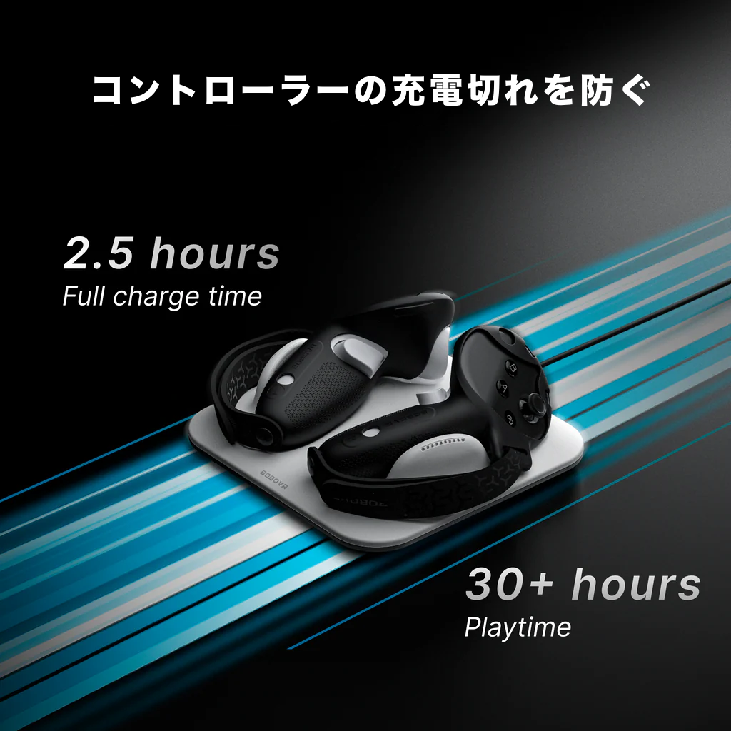 BOBOVR CD3 コントローラー充電コンボ - Quest 3 & 3S用 - 画像 (3)
